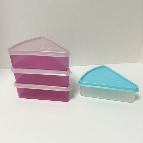 ONE Tupperware Slice 'O Pie Container - Picture 1 of 3